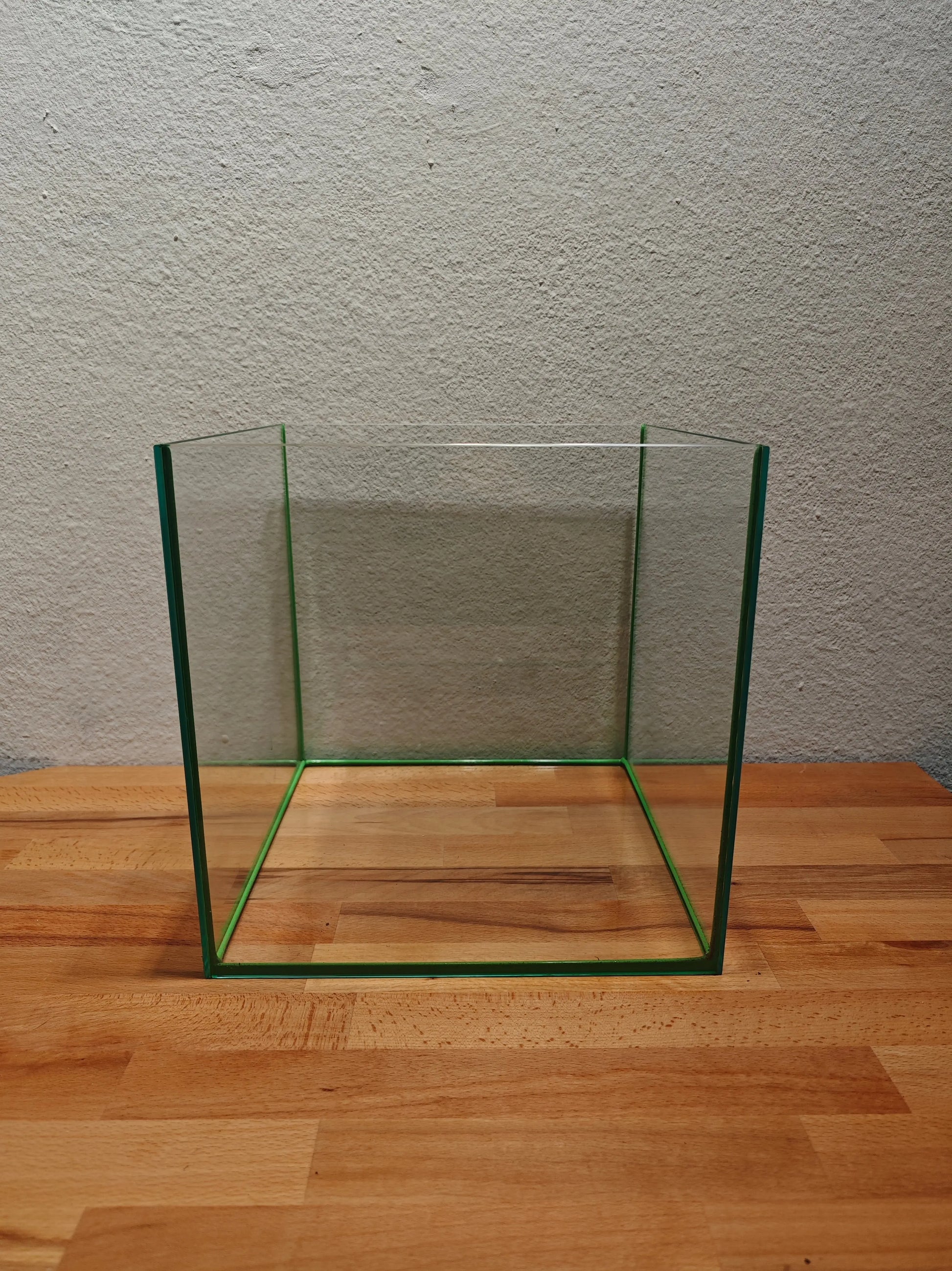 Würfelbecken farbig "Grün" Aquarium 30x30x30cm, 27 Liter Terboven Aquaristik