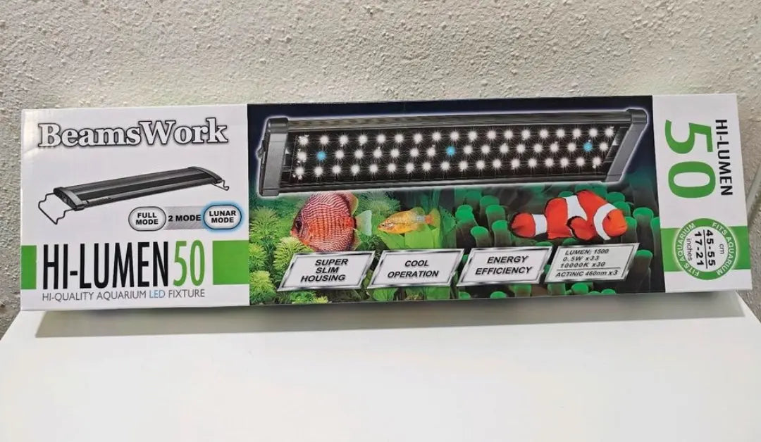 Beamswork Hi-Lumen 50 LED, 45-75cm Terboven Aquaristik