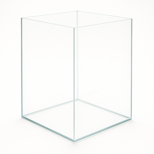 Aquarium 35x35x45cm Cube 55 Liter transparent