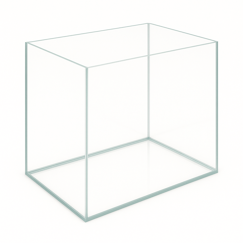 Terra-Natur Aquarium 45x30x35cm / 47,2 Liter transparent