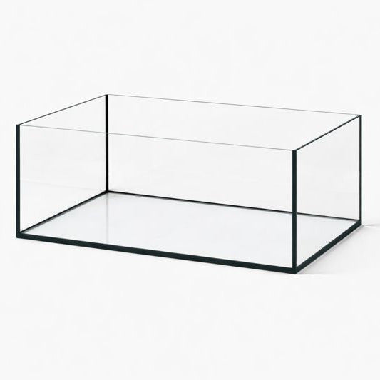 Terra-Natur Aquarium 60x50x30cm / 90 Liter schwarz