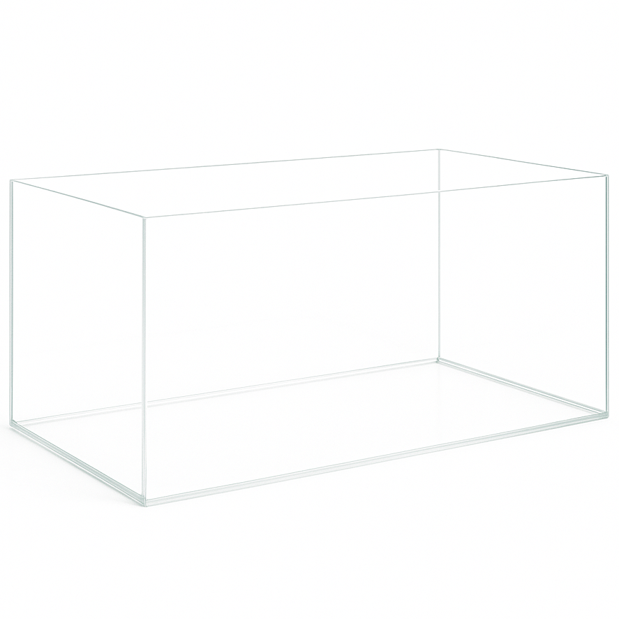 Terra-Natur Aquarium 76x38x35cm for Kallax shelf, 101 liters, transparent