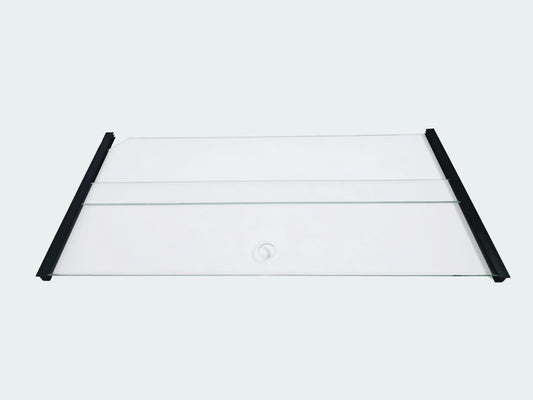 Aquarium 40x40x40cm Cube 64 Liters black