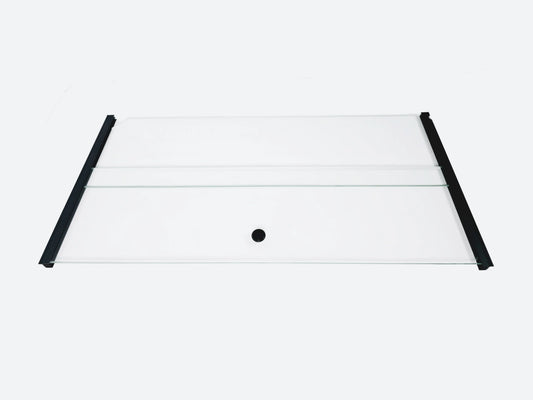 Aquarium 80x60x30cm 144 liters black