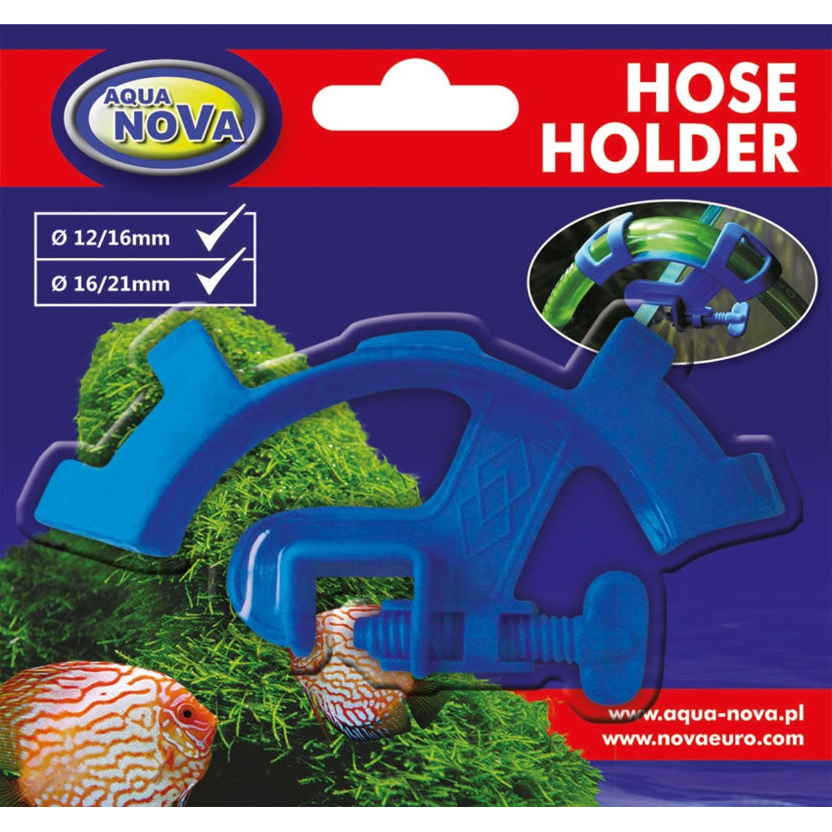 AquaNova Schlauchhalter 12/16 und 16/21 – quadratisches Produktbild