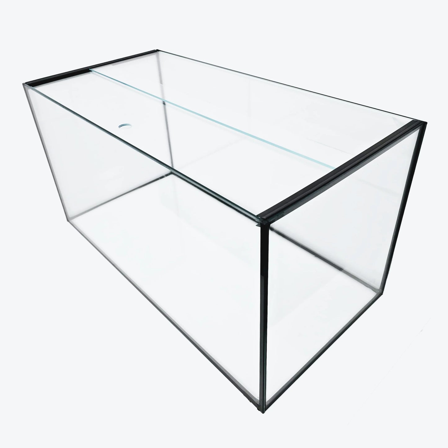 Aquarium 76x38x35cm für Kallax Regal 101 Liter schwarz