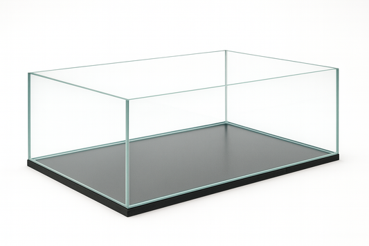 Aquarium 80x60x30cm 144 Liter transparent