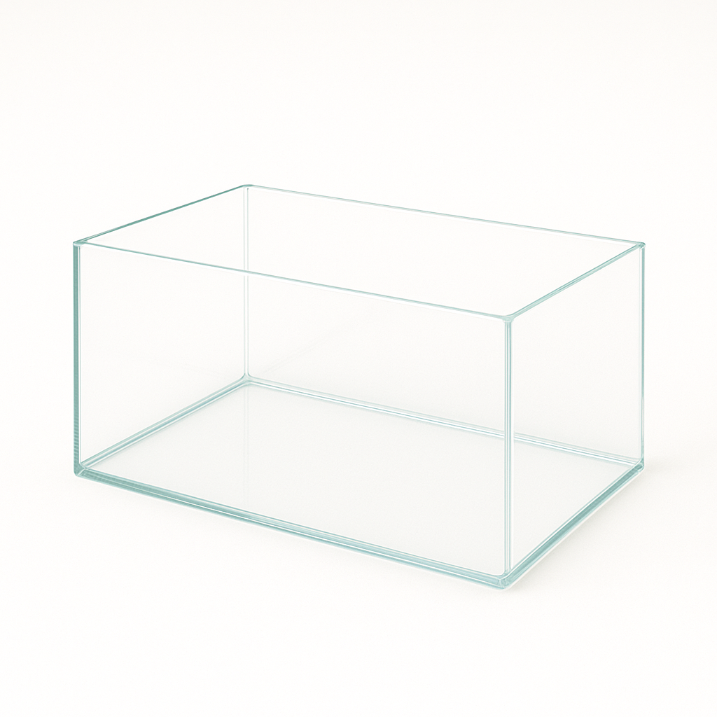 Aquarium 30x20x15cm / 9 Liter transparent