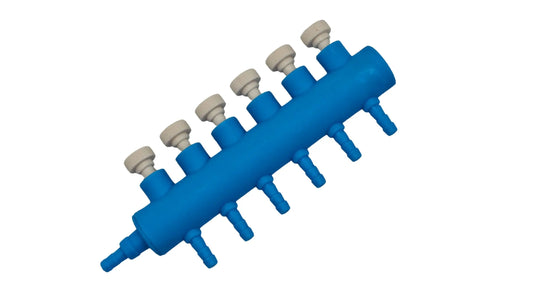 Luftverteiler regelbar, 6-fach Terboven Aquaristik