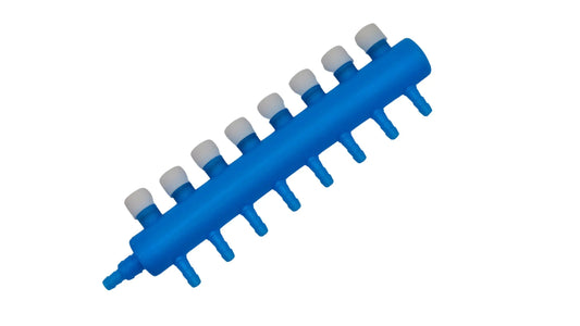 Luftverteiler regelbar, 8-fach Terboven Aquaristik