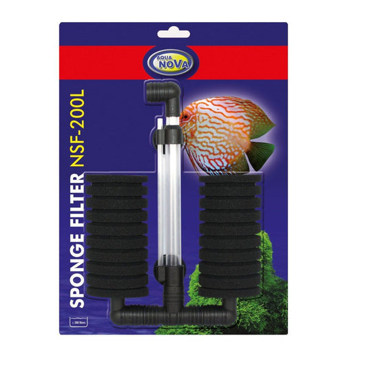 Aquanova Schwammfilter NSF-200L für Aquarien bis 200 Liter