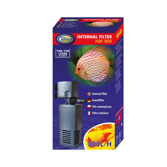 Aquanova NBF-800 Aquarium Innenfilter 800l/h für Aquarien bis 150 Liter