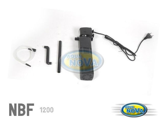 Aquanova NBF-1200 Aquarium Innenfilter 1.200l/h für Aquarien bis 200 Liter