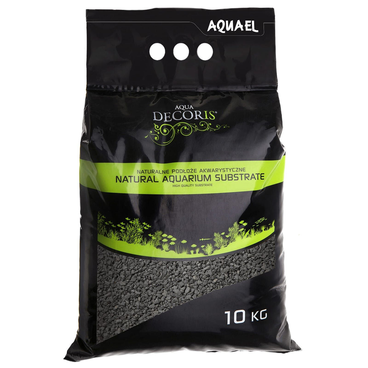 Aquael Aqua Decoris Basaltkies 2–4 mm – 10 kg