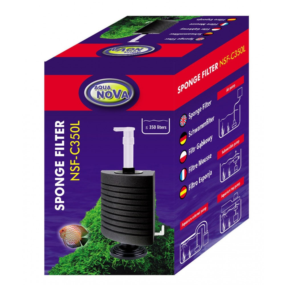 Aquanova NSF-C350L Eck-Schwammfilter