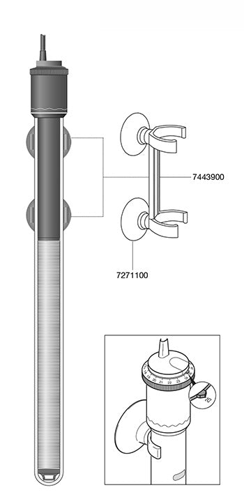 EHEIM Sauger 7271100 – Herstellerabbildung zur Zuordnung