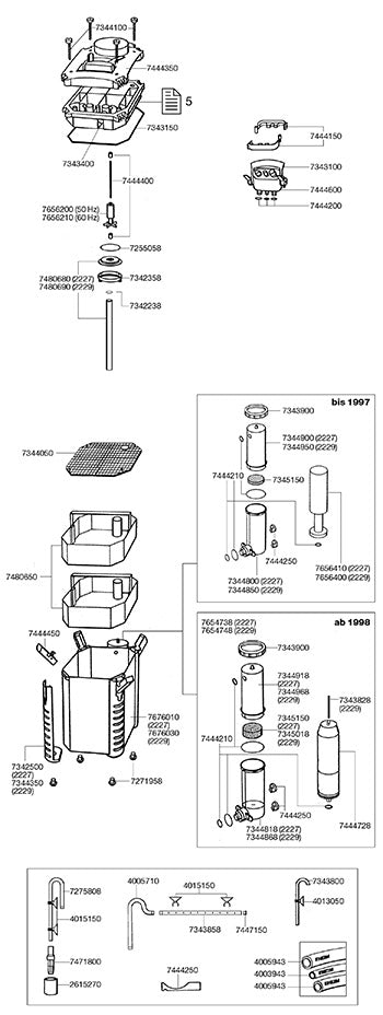 EHEIM Entlüftungsrohr 7343800 – Original EHEIM