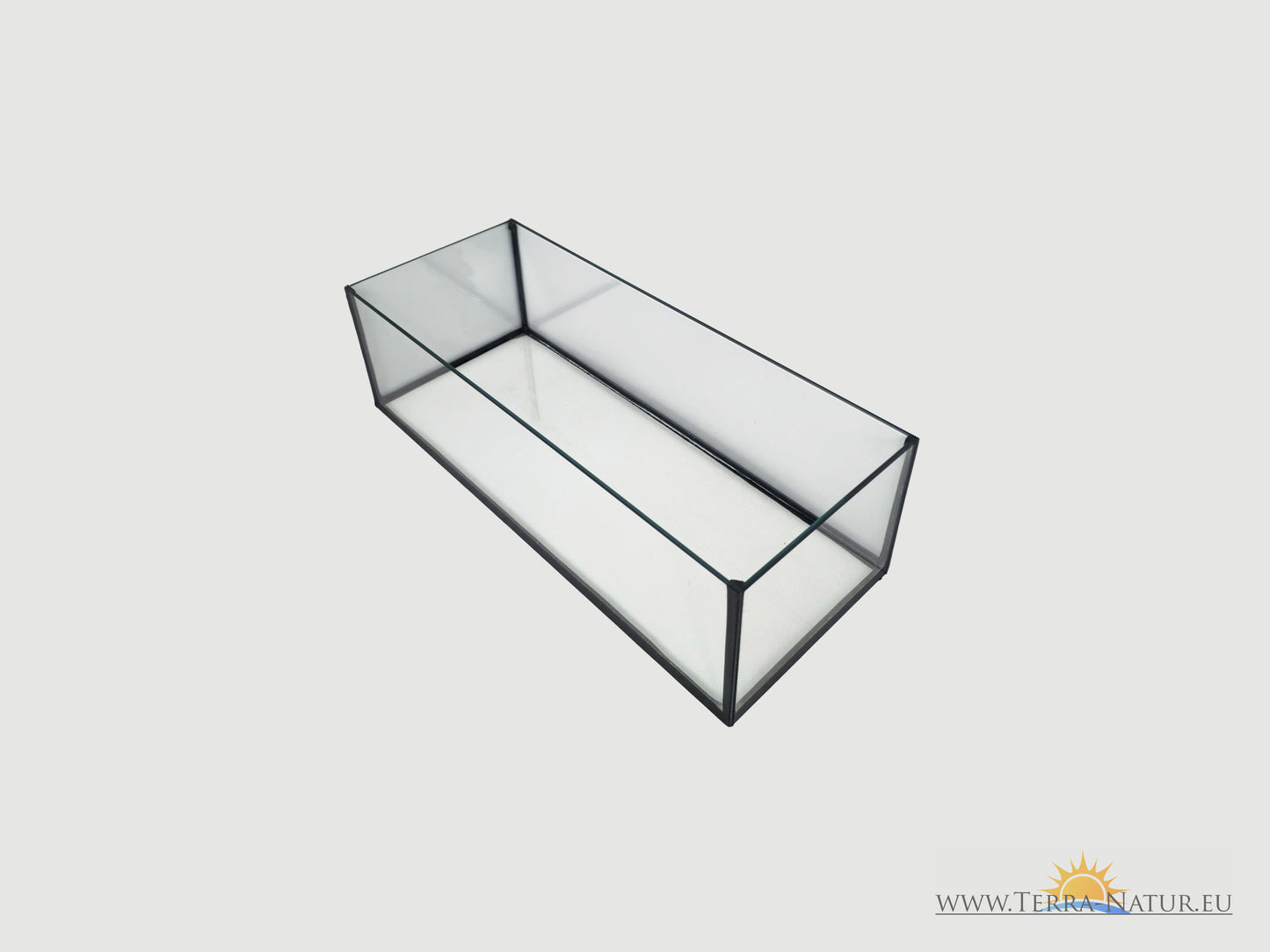 Aquarium 60x30x20cm / 36 Liter schwarz