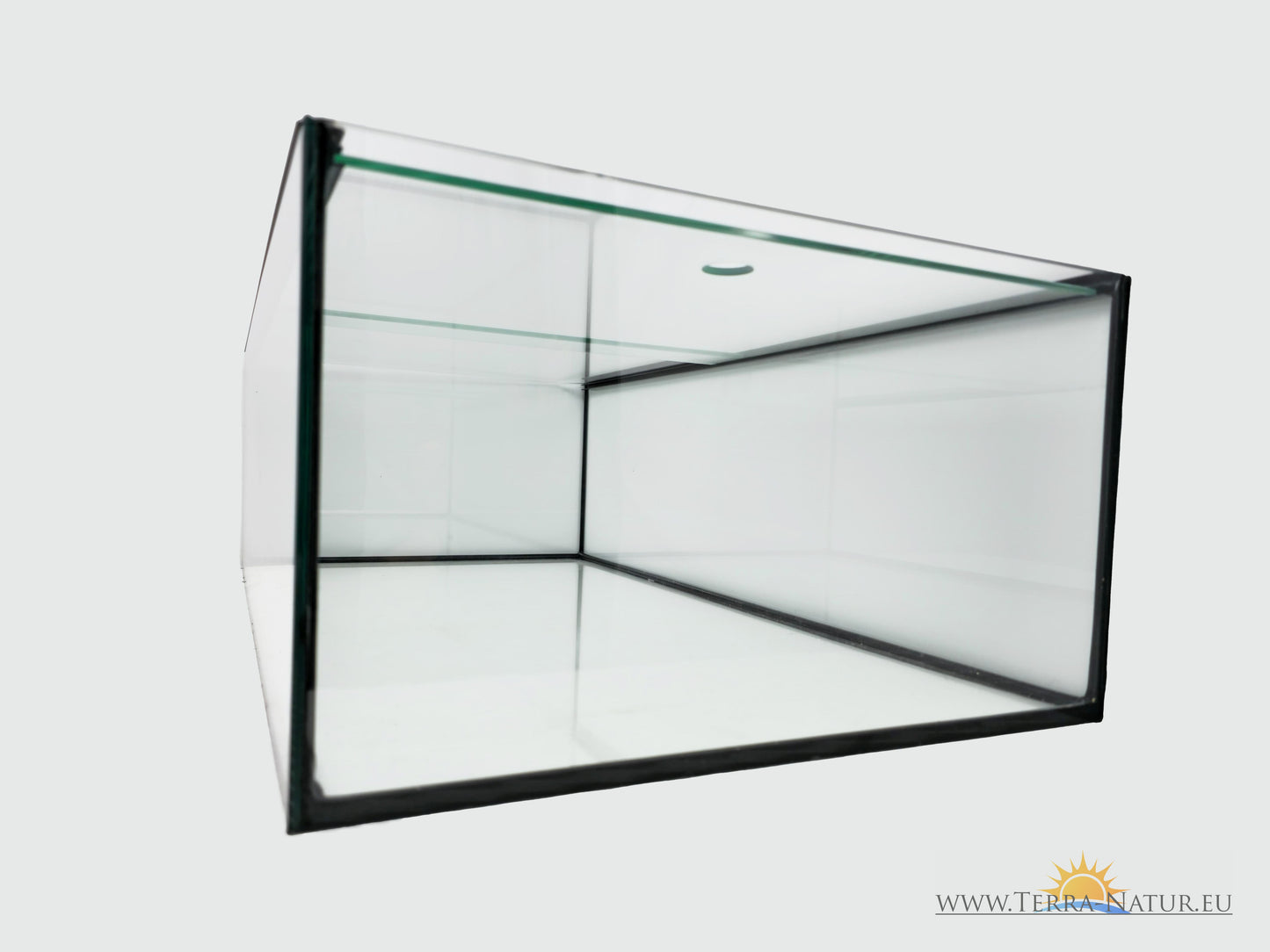 Aquarium 76x38x20cm für Kallax Regal 57,7 Liter schwarz