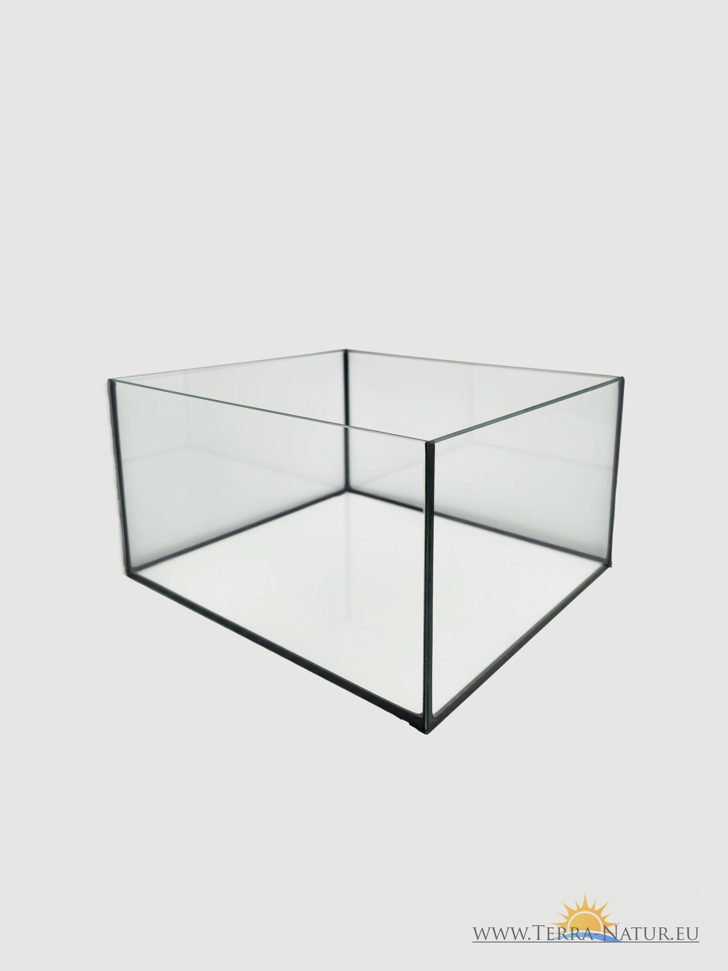 Aquarium 33x38x20cm für Kallax Regal 25 Liter schwarz