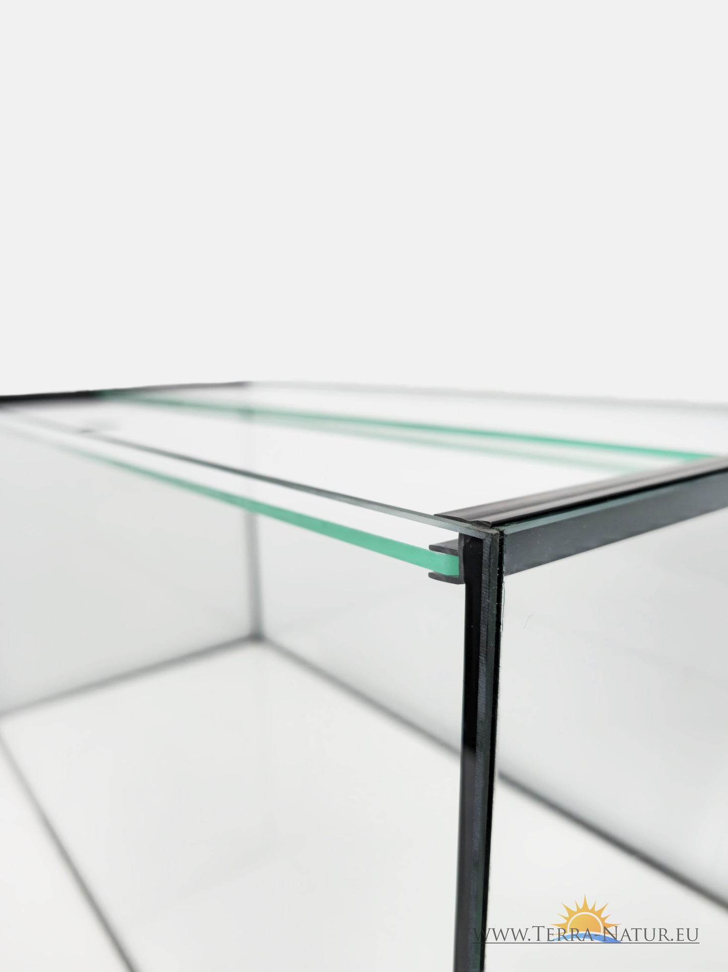 Aquarium 76x38x30cm für Kallax Regal 86,6 Liter schwarz