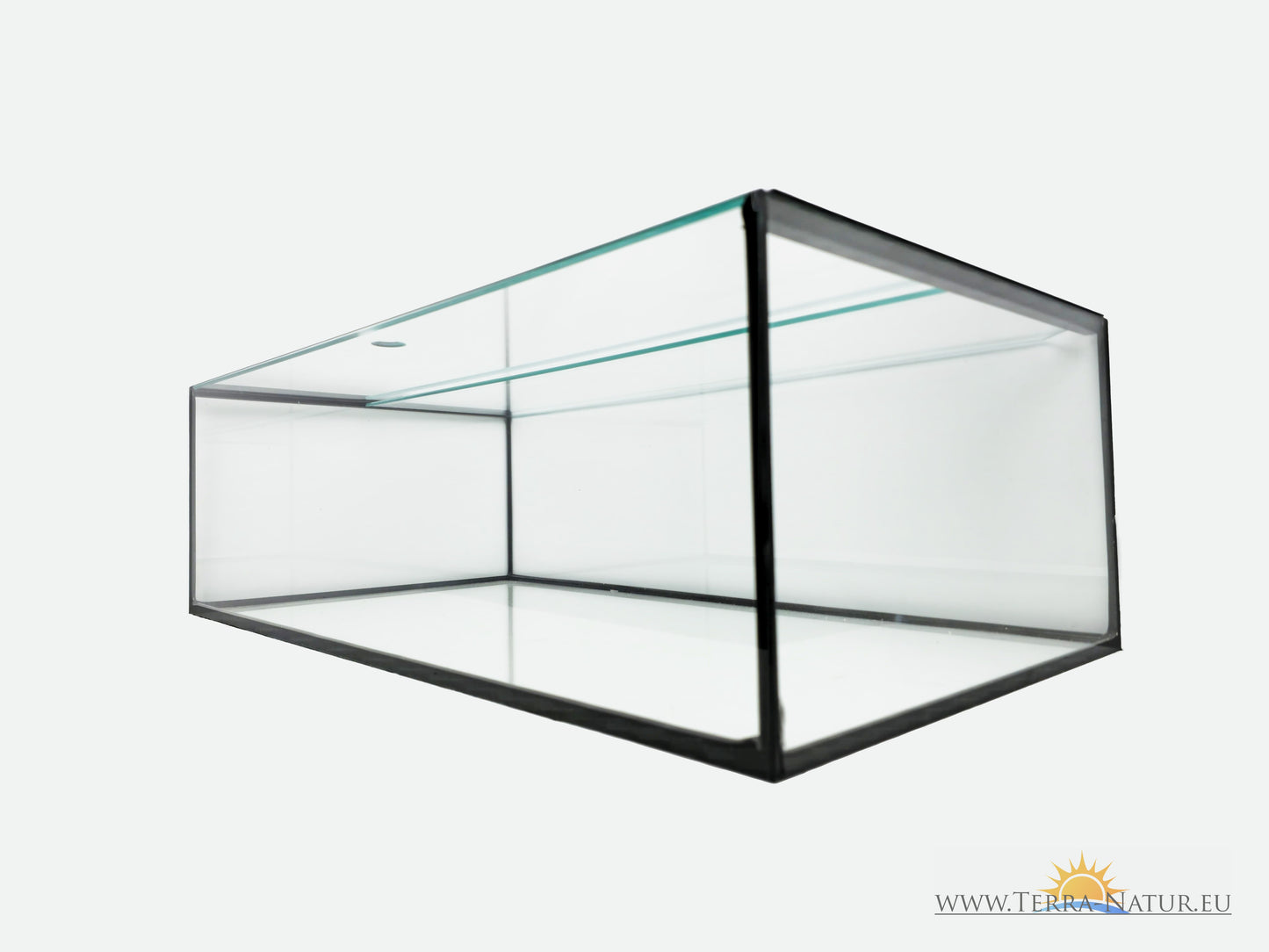 Aquarium 76x38x25cm für Kallax Regal 72,2 Liter schwarz