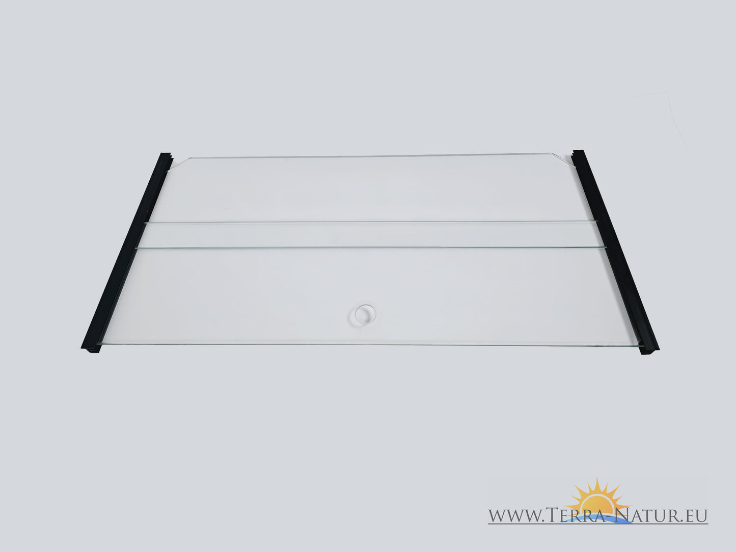 Aquarium 80x50x30cm 120 Liter schwarz