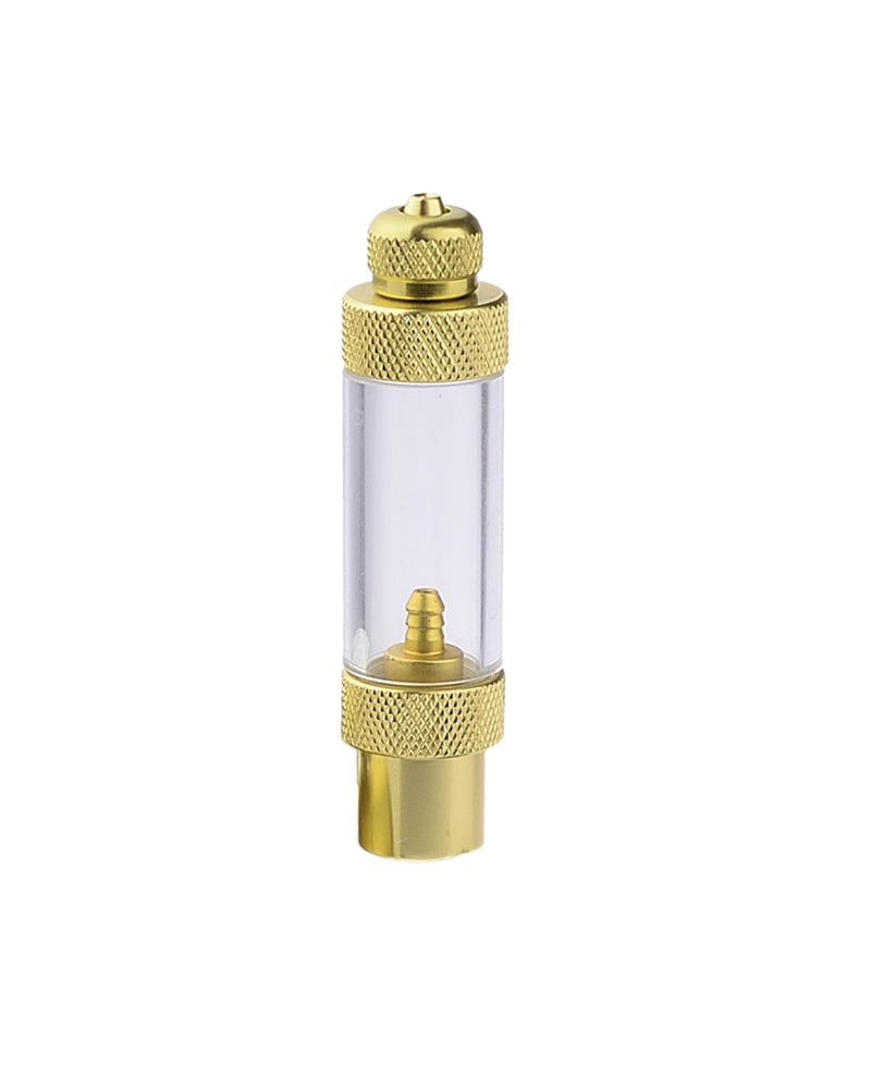 Aquanova CO₂ Blasenzähler aus Metall Gold Serie