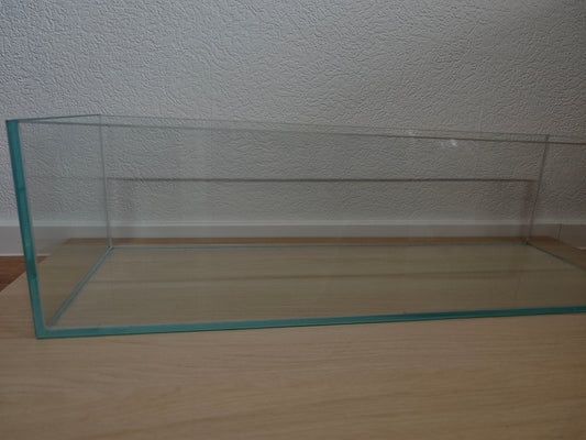 Aquarium 80x28x22cm / 49 Liter transparent Opti-White