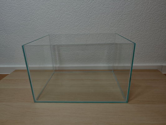 Aquarium 40x30x25cm / 30 Liter transparent Optiwhite