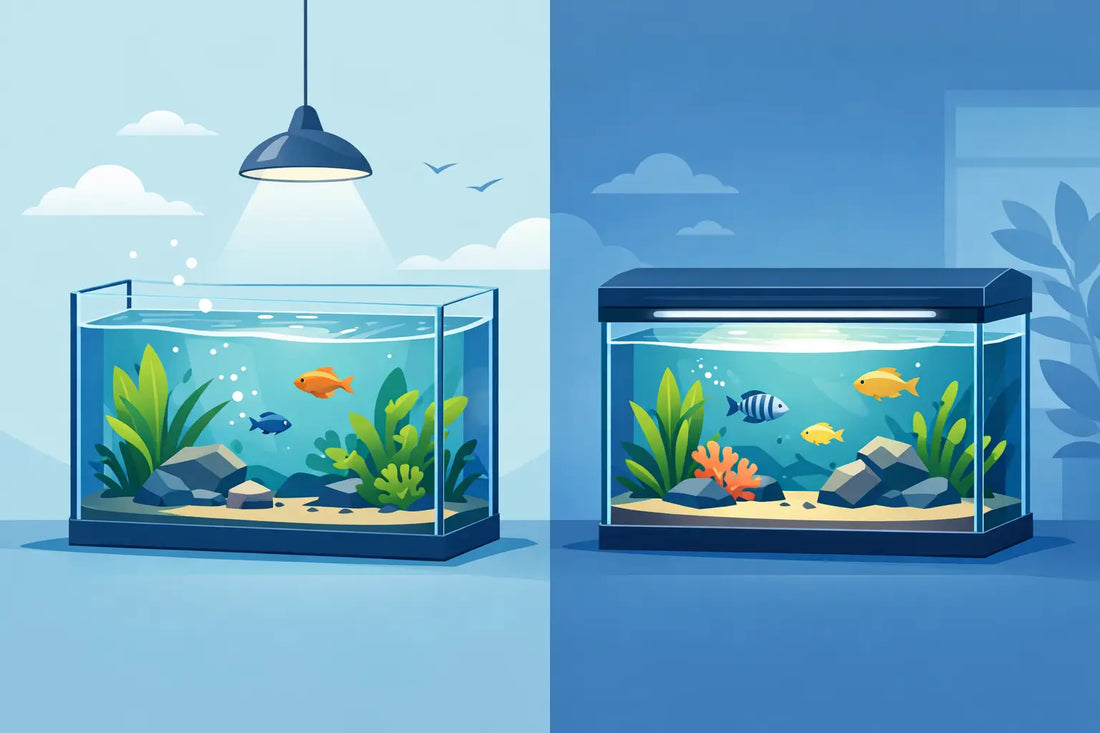 Offenes oder geschlossenes Aquarium?
