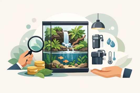 Paludarium Komplettset kaufen - worauf achten?