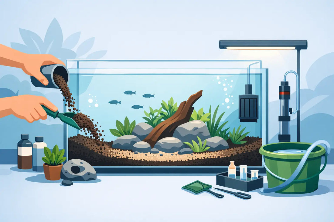 Lowtech Aquarium einfach und stabil einrichten