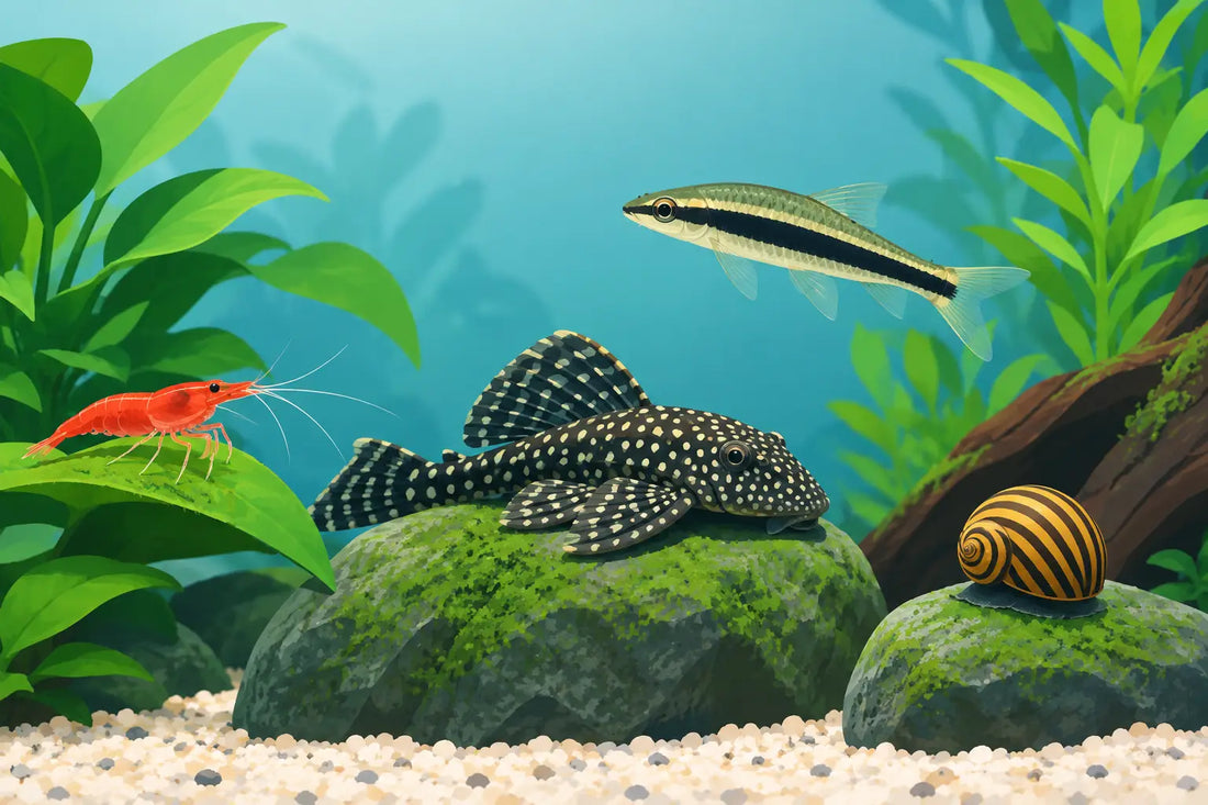 Beste Algenfresser fürs Aquarium im Vergleich