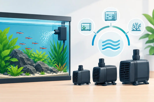 Aquarium Pumpe Auswahl: Leistung richtig bestimmen