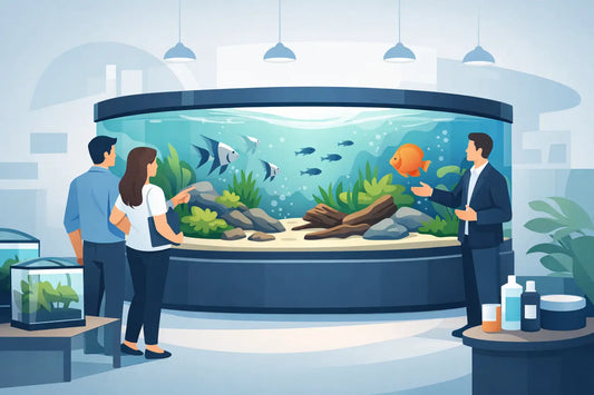 Panorama Aquarium kaufen - darauf kommt es an