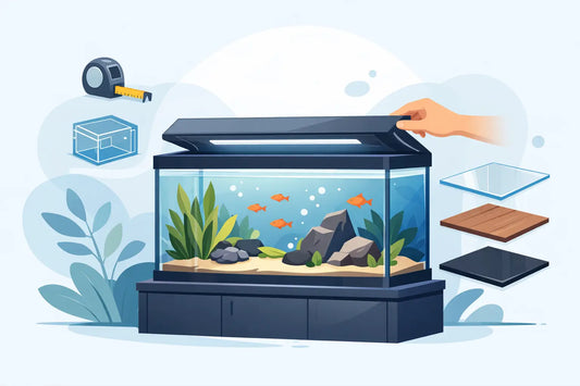 Aquarium Abdeckung nach Maß richtig wählen