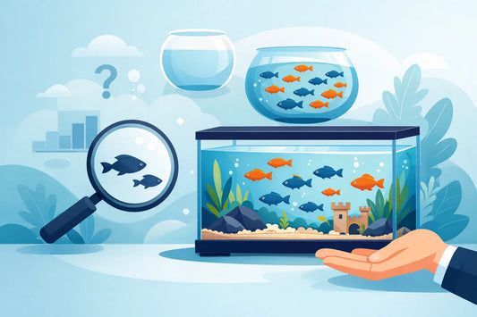 Wie viele Fische passen wirklich ins Aquarium?
