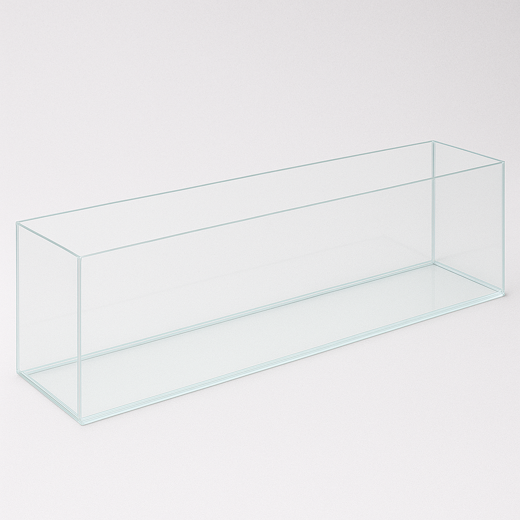 Aquarium 100x20x30cm / 60 liters transparent