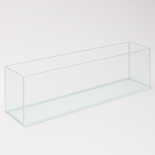 Aquarium 100x20x30cm / 60 Liter transparent