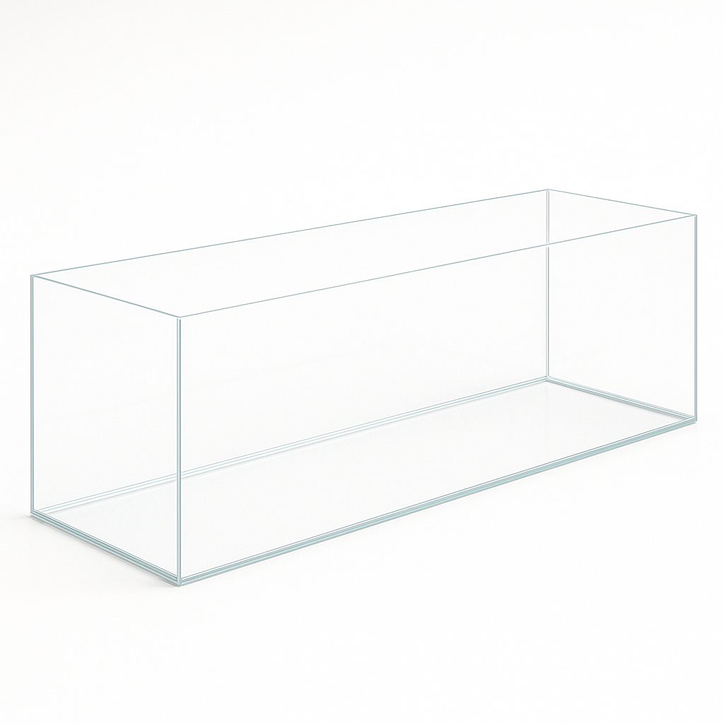 Aquarium 120x40x30cm / 144 Liter transparent