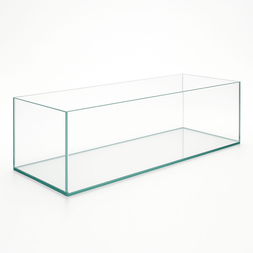 Aquarium 100x40x30cm / 120 Liter transparent