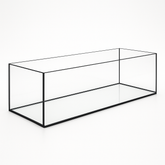 Aquarium 100x40x30cm / 120 Liter schwarz
