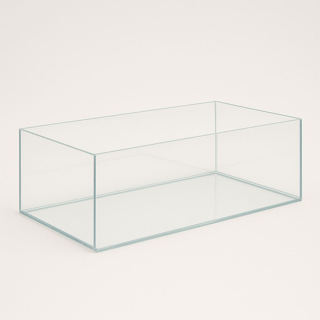 Aquarium 100x40x30cm / 120 Liter transparent