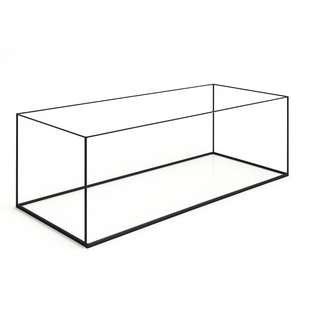 Aquarium 120x40x30cm / 144 litres noir