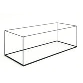 Aquarium 120x40x30cm / 144 Liter schwarz