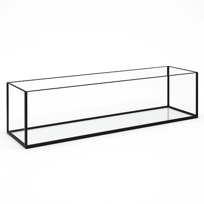 Aquarium 120x20x25cm / 60 liters black