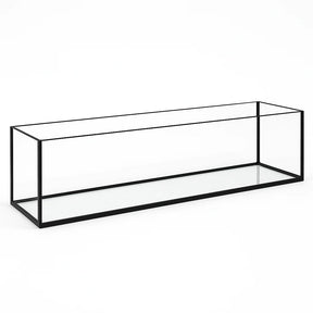 Aquarium 120x20x25cm / 60 Liter schwarz