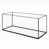 Aquarium 100x50x50cm / 250 Liter schwarz