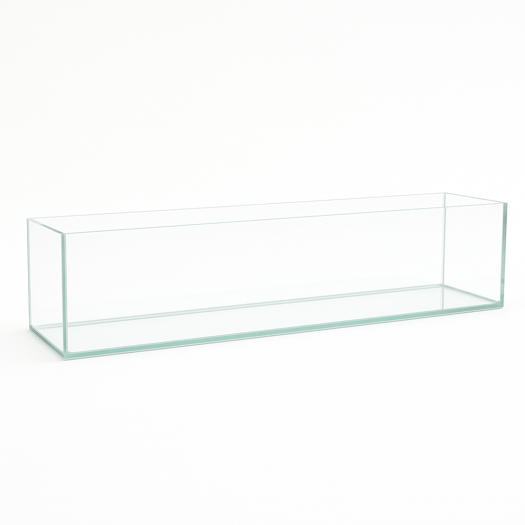 Aquarium 130x20x20cm / 52 Liter transparent
